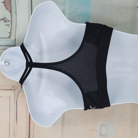 ZYIA Grid Bra Black - Picture 3 of 5